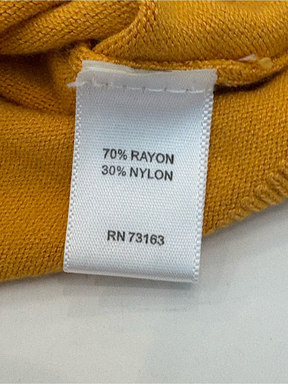 Cable & Gauge Golden Mustard Button-Front Cardigan/ size XL- - Picture 8 of 8